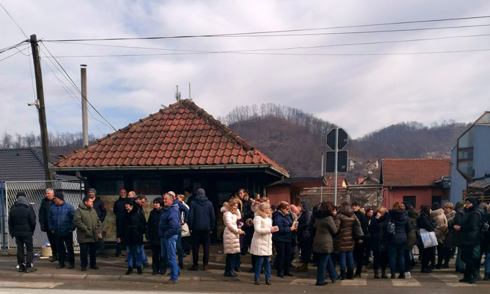 Podrška zahtevima radnica i radnika fabrike Proleter iz Ivanjice