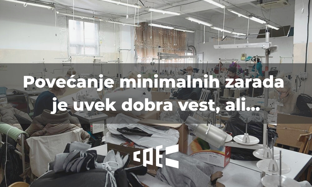 Saopštenje povodom najave povećanja minimalne cene rada od oktobra 2025. godine