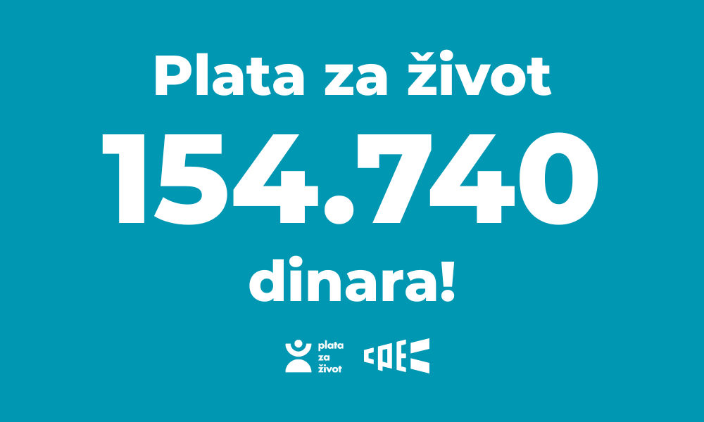 Plata za život za 2026. godinu iznosi 154.740 dinara